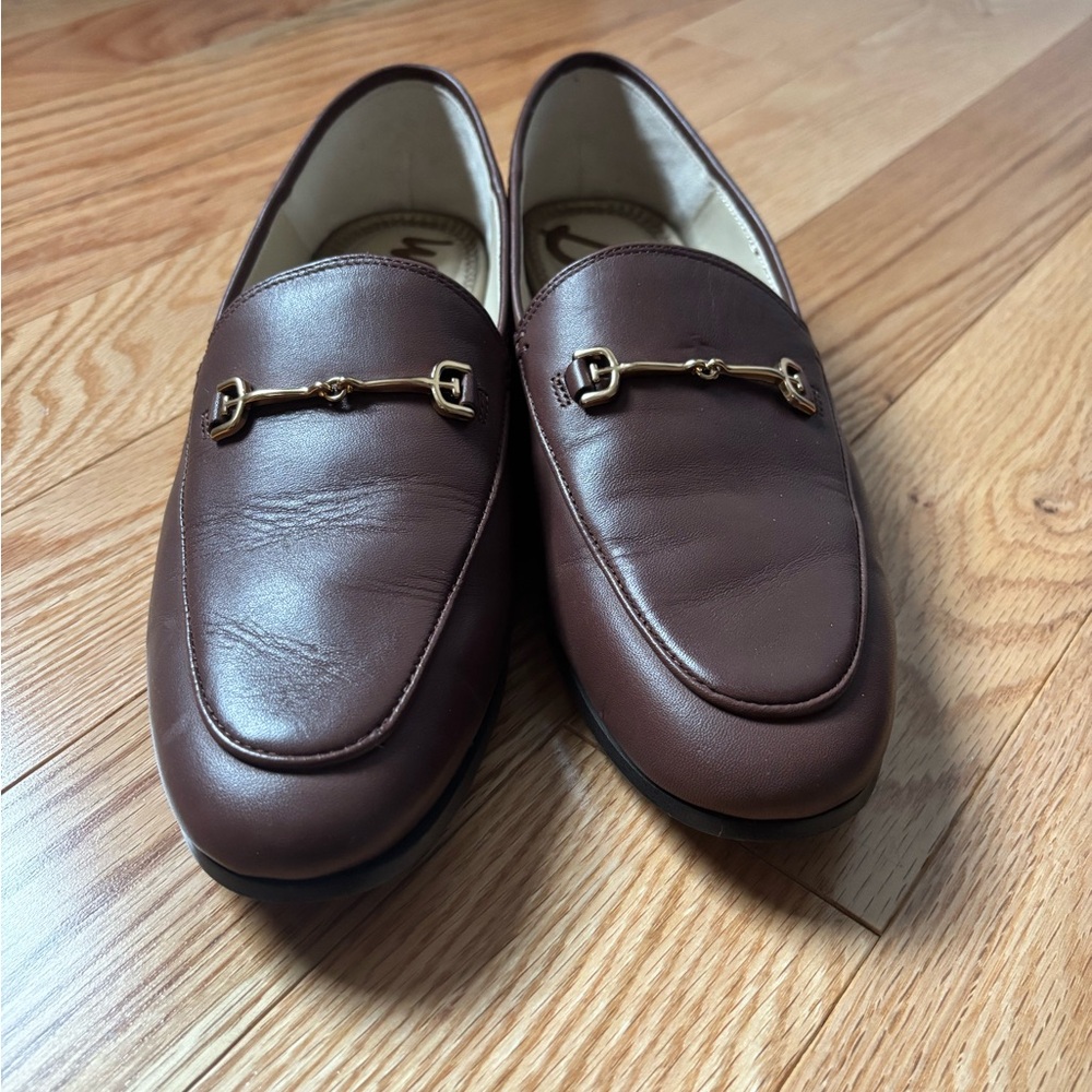 Sam Edelman Lorraine Bit Loafer in Terazzo Brown leather